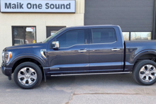 2021 Ford F-150 with professional window tint in North Bay